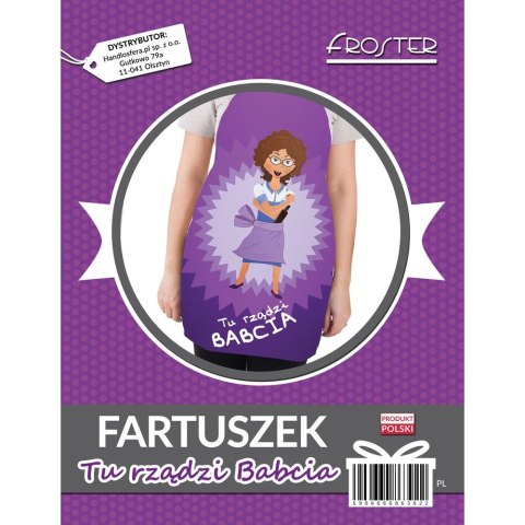 Fartuszek Tu rządzi Babcia kuchenny dla babci Fartuszek Tu rządzi Babcia kuchenny dla babci