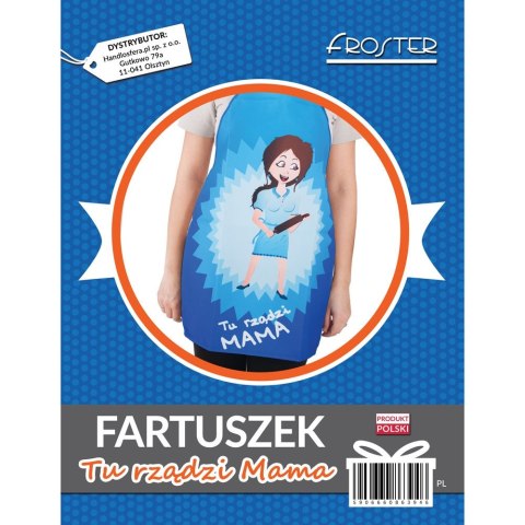 Fartuszek Tu rządzi Mama fartuch kuchenny dla Mamy Fartuszek Tu rządzi Mama fartuch kuchenny dla Mamy
