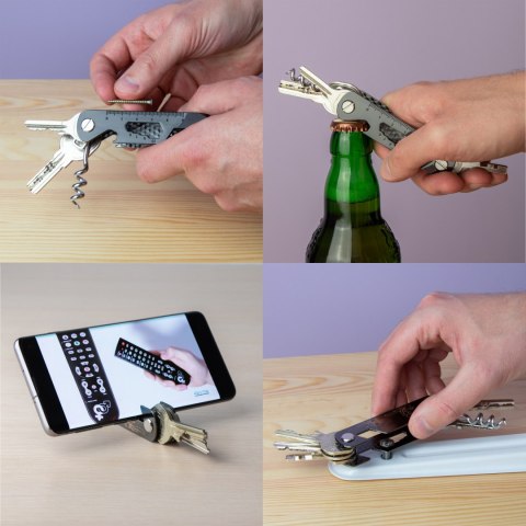 Key Aider Froster organizer do kluczy jak scyzoryk Key Aider Froster organizer do kluczy jak scyzoryk