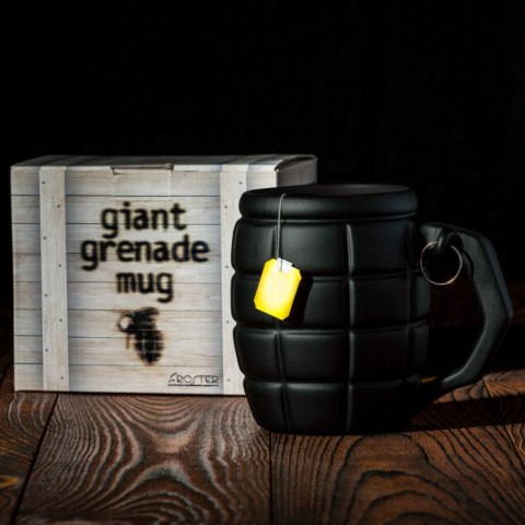 Gigantyczny Kubek Granat Czarny jak kufel do piwa Gigantyczny Kubek Granat Czarny jak kufel do piwa