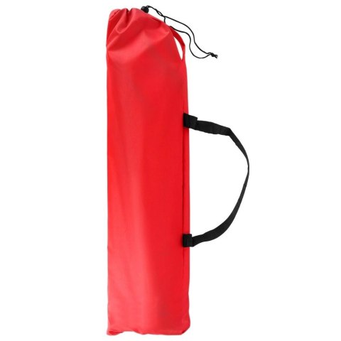 Leżak Plażowy Składany Metalowy Paski z Torbą Transportową VILDE 86x51,5cm Leżak Plażowy Składany Metalowy Paski z Torbą Transportową VILDE 86x51,5cm