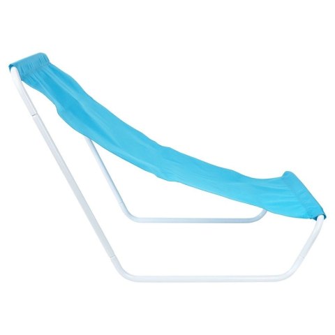 Leżak Plażowy Składany Metalowy z Torbą Transportową VILDE 86 x 51,5 cm Leżak Plażowy Składany Metalowy z Torbą Transportową VILDE 86 x 51,5 cm