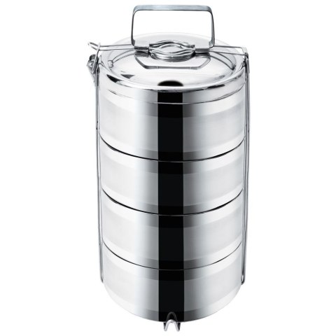 MENAŻKA OBIADOWA 4-POZIOMOWA 4X1,1L ORION METALOWA MENAŻKA OBIADOWA 4-POZIOMOWA 4X1,1L ORION METALOWA