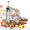 Maszynka do ciastek dekorator szpryca do ciast tortów 25 el. Maszynka do ciastek dekorator szpryca do ciast tortów 25 el.