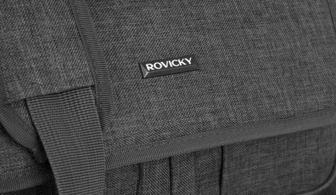 Miejska listonoszka męska z trwałego poliestru - Rovicky Miejska listonoszka męska z trwałego poliestru - Rovicky