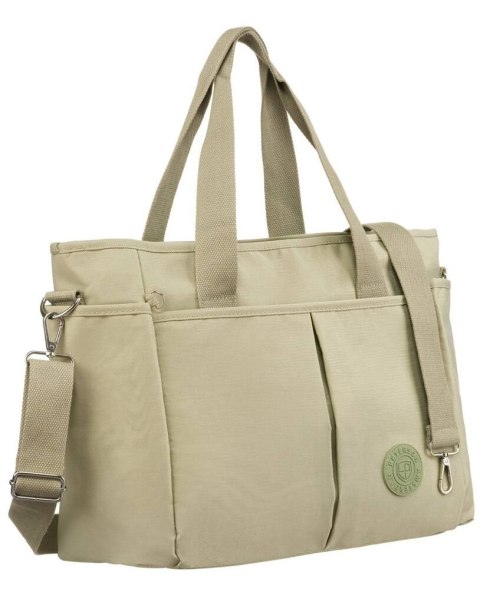 Nylonowy shopper damski - Peterson Nylonowy shopper damski - Peterson