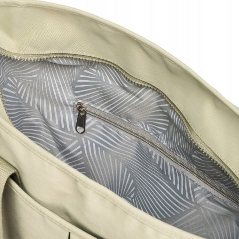 Nylonowy shopper damski - Peterson Nylonowy shopper damski - Peterson