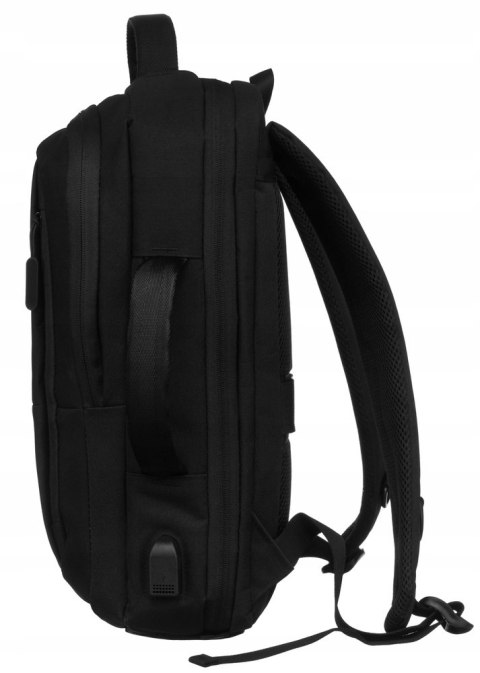 Plecak podróżny z miejscem na laptopa i portem USB - Peterson Plecak podróżny z miejscem na laptopa i portem USB - Peterson