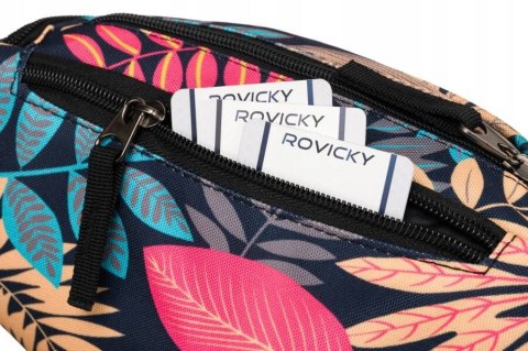 Saszetka damska z wytrzymałego poliestru - Rovicky Saszetka damska z wytrzymałego poliestru - Rovicky
