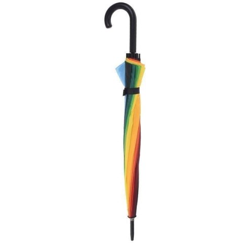 Parasol kolorowy kolorowa parasolka tęczowa manualna tęcza 98 cm Parasol kolorowy kolorowa parasolka tęczowa manualna tęcza 98 cm