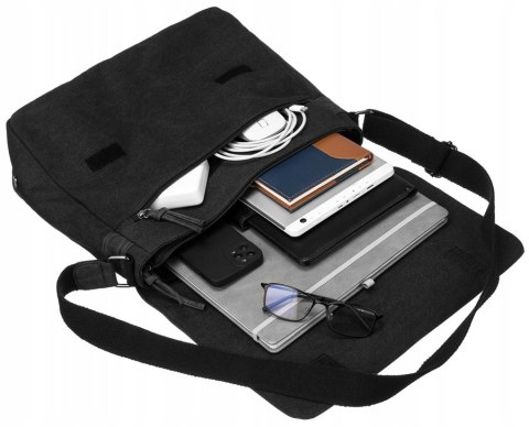Materiałowa torba na laptopa do 12 cali - Peterson Materiałowa torba na laptopa do 12 cali - Peterson