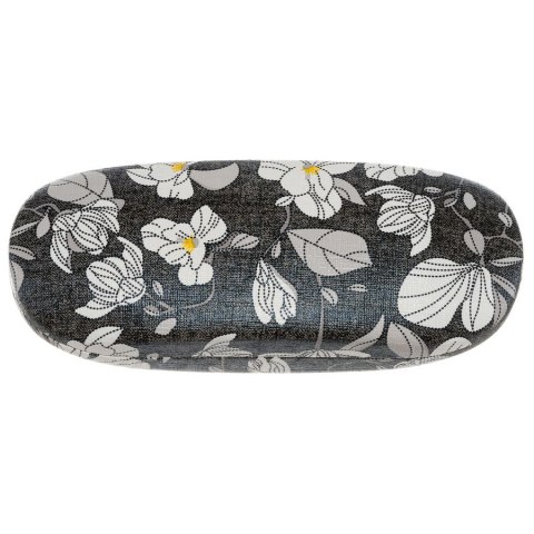 Eleganckie etui na okulary ze skóry ekologicznej z kwiatowym wzorem - 4U Cavaldi Eleganckie etui na okulary ze skóry ekologicznej z kwiatowym wzorem - 4U Cavaldi