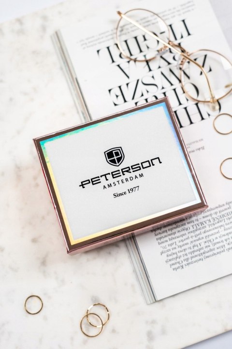 Mały portfel damski ze skóry ekologicznej - Peterson Mały portfel damski ze skóry ekologicznej - Peterson