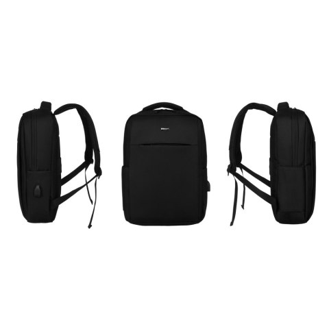 Minimalistyczny plecak podróżny z portem USB - Peterson Minimalistyczny plecak podróżny z portem USB - Peterson