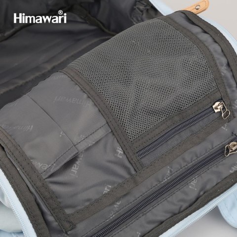 Pojemny plecak z miejscem na laptopa 14" szary - Himawari Pojemny plecak z miejscem na laptopa 14" szary - Himawari