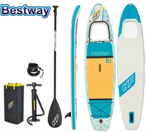 POMPOWANA DESKA SUP Z PANORAMĄ 3,40 cm ZESTAW POMPOWANA DESKA SUP Z PANORAMĄ 3,40 cm ZESTAW