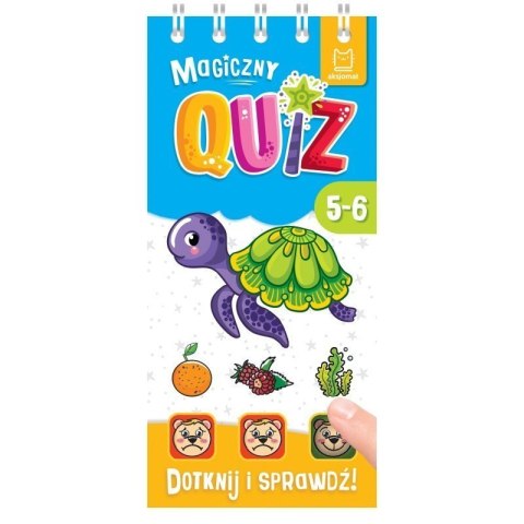Magiczny quiz z żółwikiem 5-6 AKSJOMAT Magiczny quiz z żółwikiem 5-6 AKSJOMAT