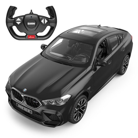 BMW X6 M czarny RASTAR model 1:14 Zdalnie sterowane auto + Pilot 2,4 GHz BMW X6 M czarny RASTAR model 1:14 Zdalnie sterowane auto + Pilot 2,4 GHz