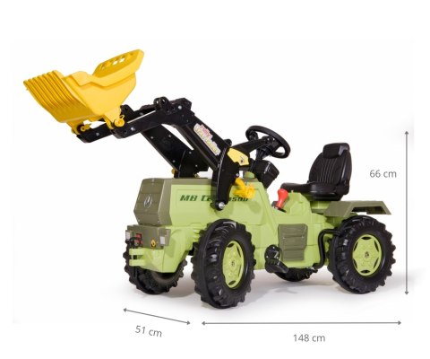 Rolly Toys 046690 Traktor Rolly Farmtrac Mercedes Benz z łyżka i biegami Rolly Toys 046690 Traktor Rolly Farmtrac Mercedes Benz z łyżka i biegami