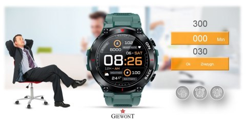 Smartwatch GIEWONT Pionier GPS GW460-2 - Sea Green Smartwatch GIEWONT Pionier GPS GW460-2 - Sea Green