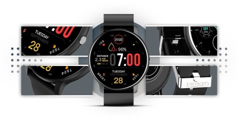 Smartwatch GIEWONT Sport Around PRO SmartCall GW120-2 PRO - Carbon Smartwatch GIEWONT Sport Around PRO SmartCall GW120-2 PRO - Carbon