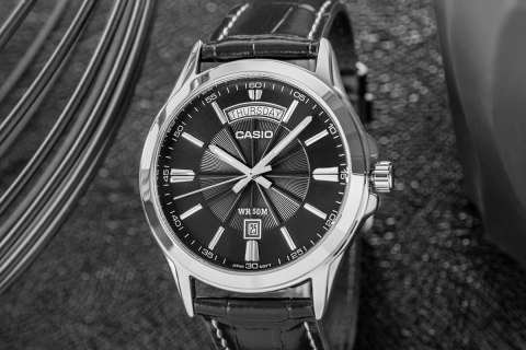 Zegarek Męski CASIO MTP-1381L-1AVDF + BOX Zegarek Męski CASIO MTP-1381L-1AVDF + BOX