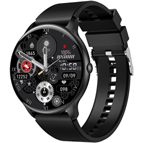 Smartwatch VELTORI VT160-1 Czarny Pasek Silikonowy Smartwatch VELTORI VT160-1 Czarny Pasek Silikonowy