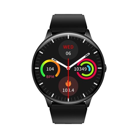 Smartwatch VELTORI VT160-1 Czarny Pasek Silikonowy Smartwatch VELTORI VT160-1 Czarny Pasek Silikonowy
