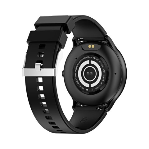 Smartwatch VELTORI VT160-1 Czarny Pasek Silikonowy Smartwatch VELTORI VT160-1 Czarny Pasek Silikonowy