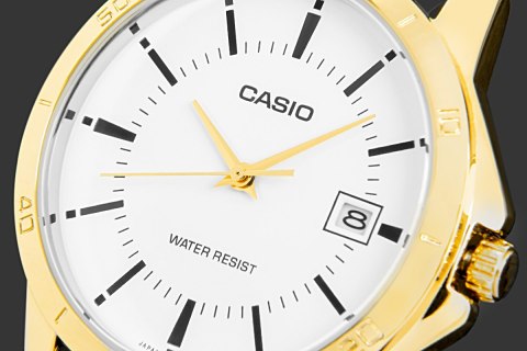 Zegarek Męski CASIO MTP-V004GL-7AUDF + BOX Zegarek Męski CASIO MTP-V004GL-7AUDF + BOX