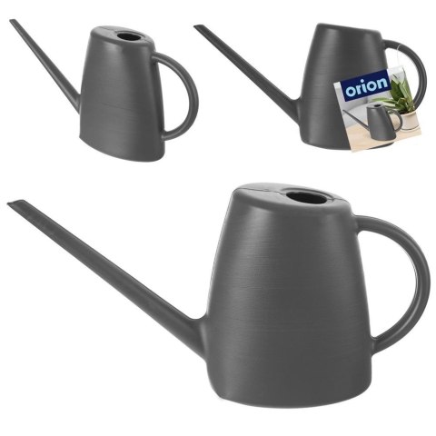 Konewka do podlewania plastikowa szara 1,6 l Konewka do podlewania plastikowa szara 1,6 l