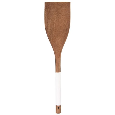 Łopatka kuchenna drewniana akacjowa 30 cm do mieszania przewracania mieszania