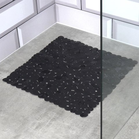 Mata antypoślizgowa pod prysznic czarna 51x51 cm Mata antypoślizgowa pod prysznic czarna 51x51 cm