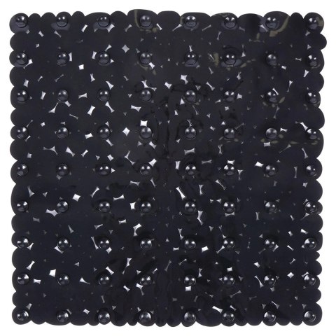 Mata antypoślizgowa pod prysznic czarna 51x51 cm Mata antypoślizgowa pod prysznic czarna 51x51 cm