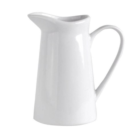 Mlecznik z uchwytem / sosjerka porcelanowy biały 200 ml