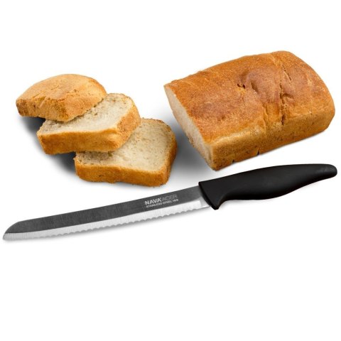 Nóż kuchenny stalowy do chleba pieczywa bułek bagietek antypoślizgowy ACER 32,5 cm Nóż kuchenny stalowy do chleba pieczywa bułek bagietek antypoślizgowy ACER 32,5 cm