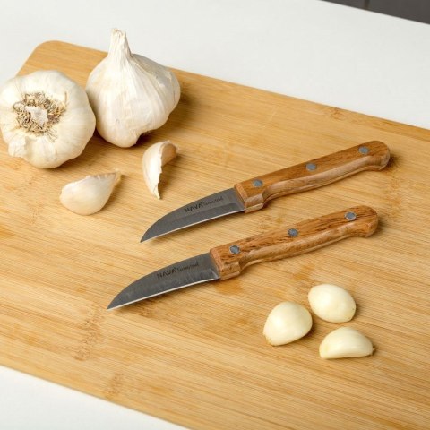 Nóż nożyk kuchenny do obierania 17 cm zestaw 2 sztuki Nóż nożyk kuchenny do obierania 17 cm zestaw 2 sztuki
