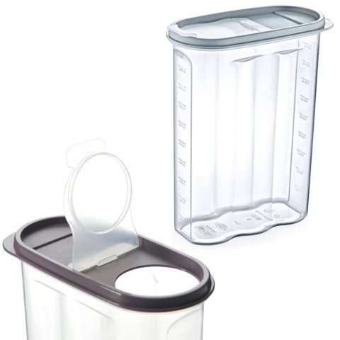 Pojemnik na żywność płatki kasze makaron 2,4 l