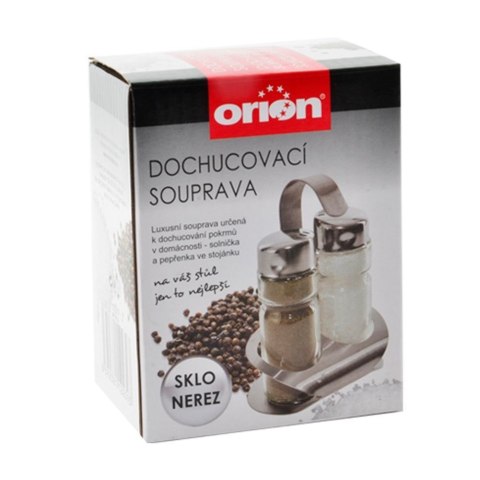 Przyprawnik na sól pieprz solniczka w stojaku