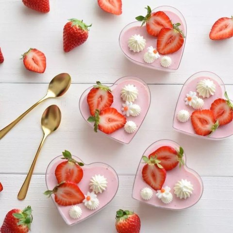 Pucharki na desery tiramisu panna cotta / mini pojemnik zestaw 6 szt. 120 ml
