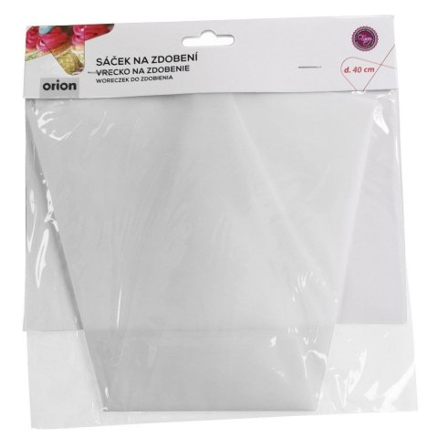 Rękaw cukierniczy worek silikonowy do dekoracji ciast tortów dekorator 40 cm