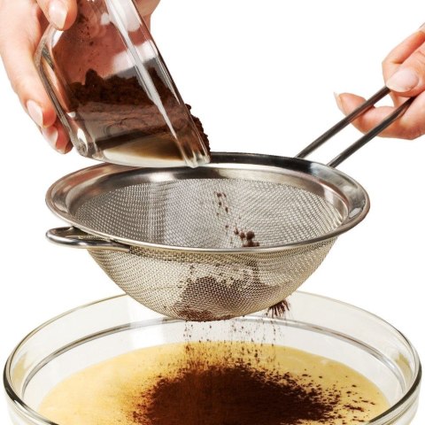 Sitko kuchenne stalowe cedzak durszlak stalowy 15 cm Sitko kuchenne stalowe cedzak durszlak stalowy 15 cm