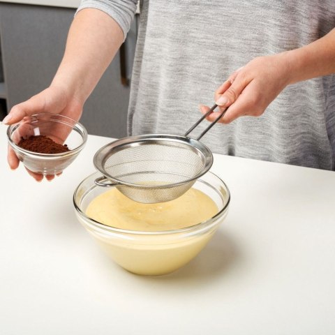 Sitko kuchenne stalowe cedzak durszlak stalowy 15 cm Sitko kuchenne stalowe cedzak durszlak stalowy 15 cm
