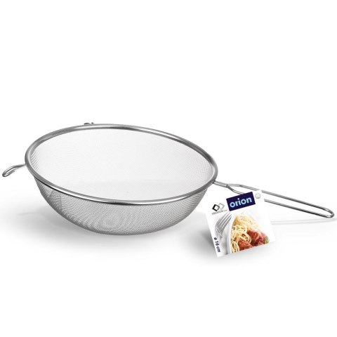 Sitko kuchenne stalowe z rączką okrągłe cedzak durszlak przesiewacz 16 cm