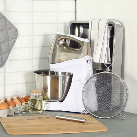 Sitko kuchenne stalowe z rączką okrągłe cedzak durszlak przesiewacz 22 cm
