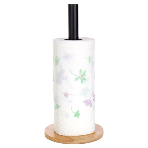 Stojak na ręcznik papierowy metalowy czarny 32,5 cm Stojak na ręcznik papierowy metalowy czarny 32,5 cm