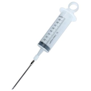 Strzykawka do nastrzykiwania mięsa marynowania nastrzykiwarka duża 100 ml