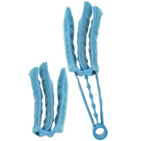 Szczotka z mikrofibry myjka do czyszczenia żaluzji rolet wymienny wkład zapas Szczotka z mikrofibry myjka do czyszczenia żaluzji rolet wymienny wkład zapas