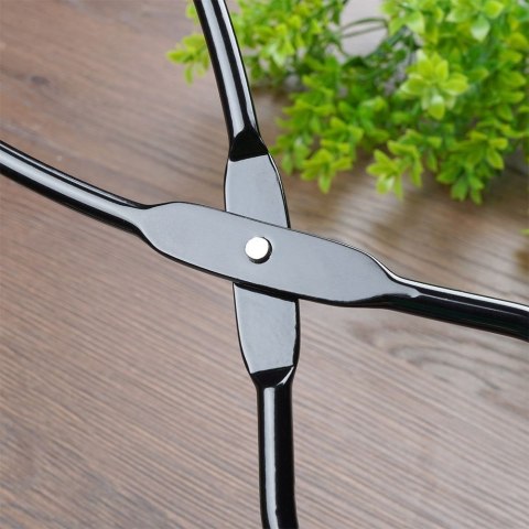 Szczypce grillowe metalowe czarne 41,5 cm Szczypce grillowe metalowe czarne 41,5 cm
