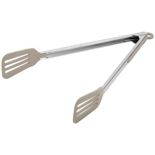Szczypce kuchenne silikonowe grillowe do przewracania obracania nakładania 38 cm
